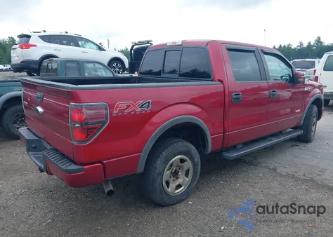 2014 Ford F-150 Fx4 из США, поврежденный, VIN 1FTFW1ET0EKF69492